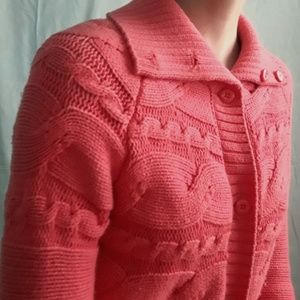 Gymboree Girls Cable Knit Long Cardigan